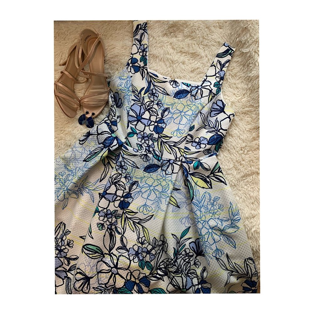 Sleeveless Fit and Flare Dress